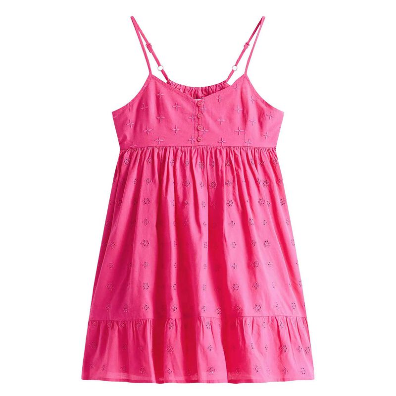 Tommy Hilfiger Broderie Anglaise Dress Sleeveless 3-7Y image number 0